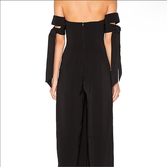 C/MEO Collective Strapless Black Jumpsuit Size S - Picture 2 of 4